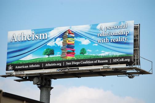 Atheists send message with new billboard