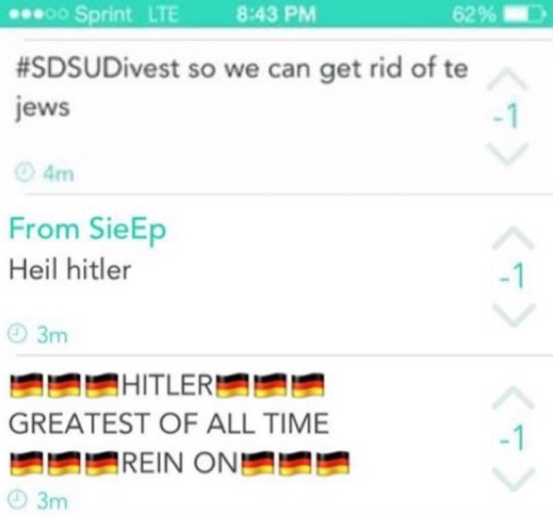 Anti-Semitic posts divest from social progress