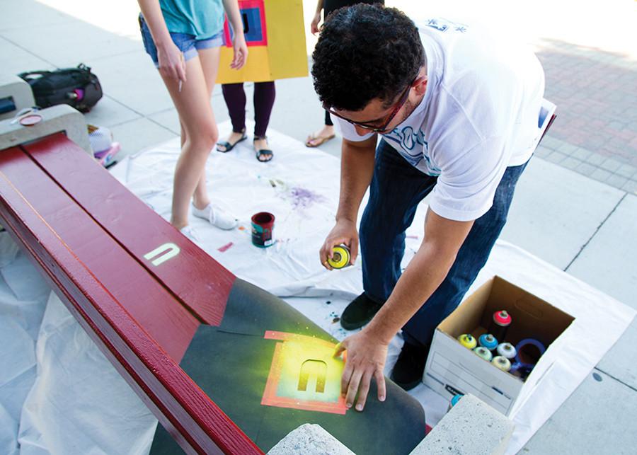 Arts Alive hosts interactive painting event