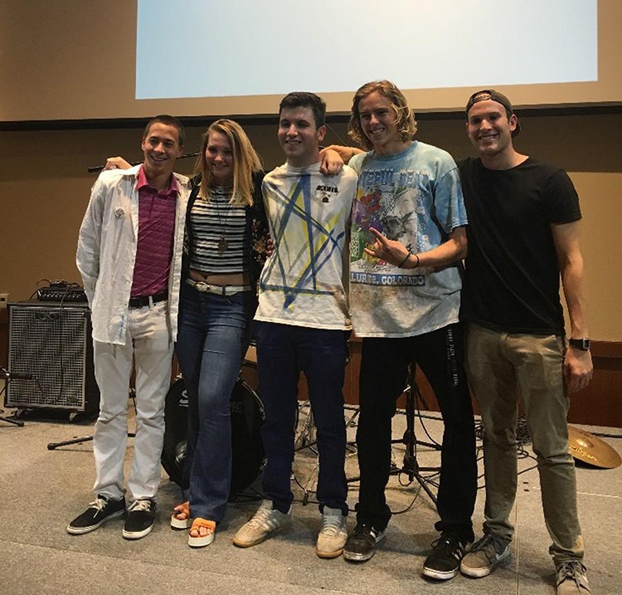 The Open Mic Champs impressed at Battle of the Bands despite its last-minute assembly.