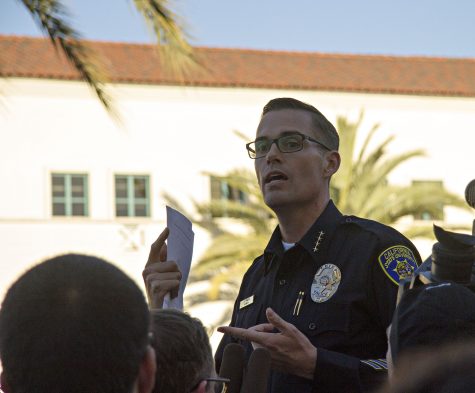 SDSU Chief of Police Josh Mays said university police will make changes to the way they describe suspects to be more racially sensitive.