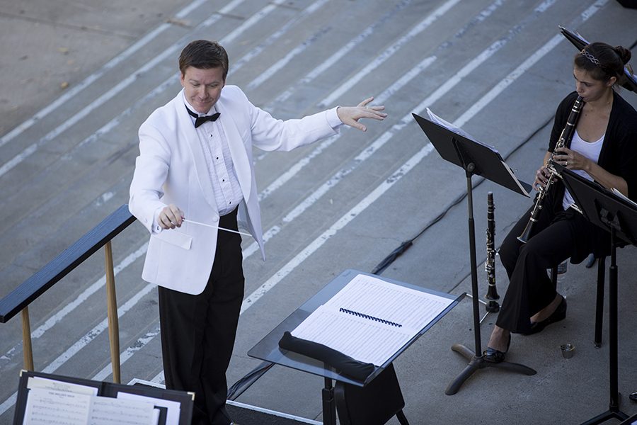 Wind symphony holds free outdoor concert