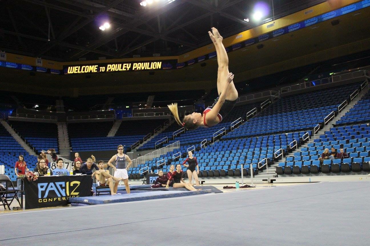 Marketing junior Nathalie Rojas competed in a meet held at UCLA last year.