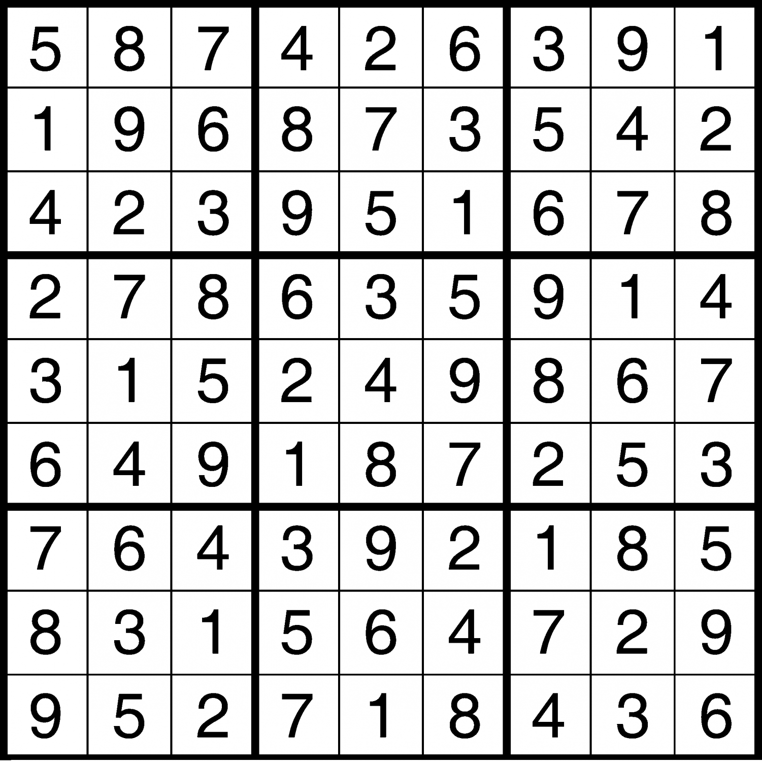 1-17-18 Sudoku Solution