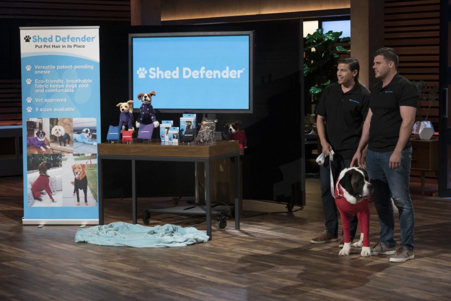 SDSU alumnus Tyson Walters won a bid on the show Shark Tank for his company Shed Defender.