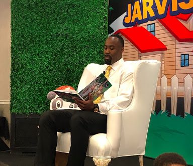 Jashon Sykes childrens book Multitasking with Jarvis & Dad launched Feb. 24. 