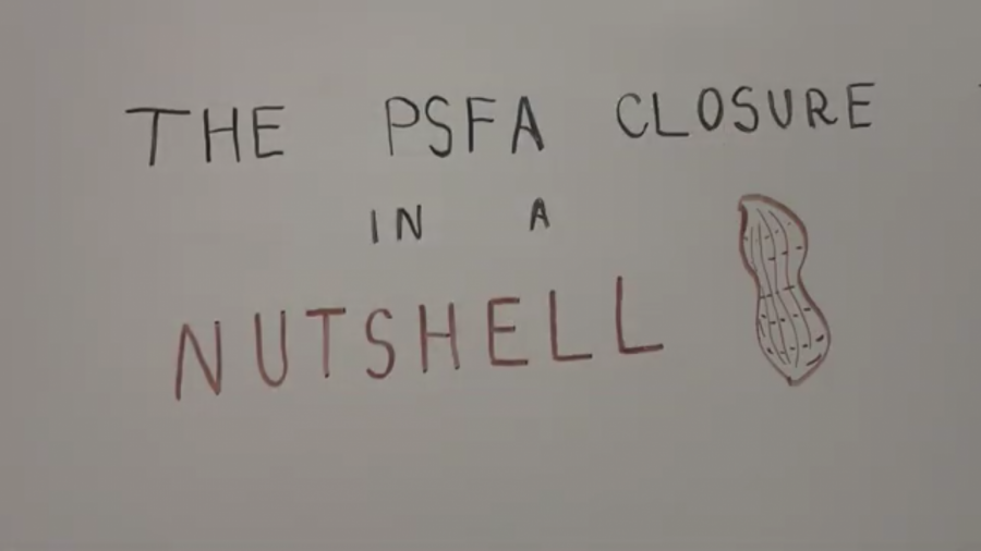 The PSFA building closure in a nutshell