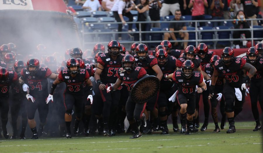 SDSU football is among the many programs across the state of California impacted by SB 206.