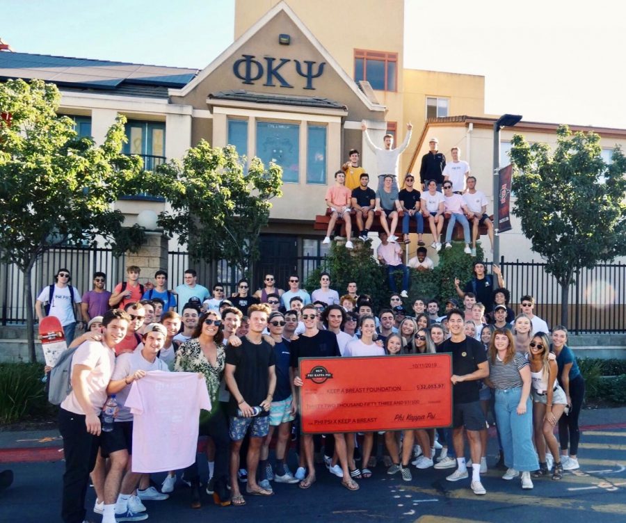 Phi Kappa Psi raised over $30,000 dollars for their breast cancer philanthropy event.