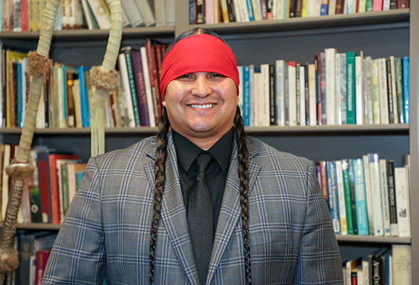 Jacob Alvarado Waipuk was recently named the university’s first ever Tribal Liaison.