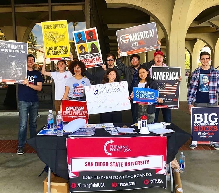 Turning Point USA at SDSU, a student political organization on campus, agrees that polarization has been prominent in politics, especially following the 2020 election.