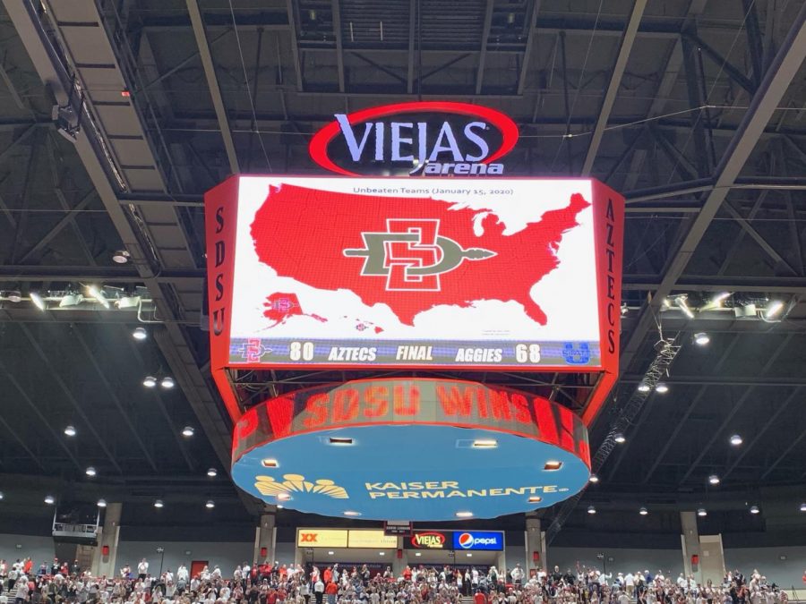 The Map was created by Joey Loose, and shows all of the undefeated teams in a specific NCAA sport at the beginning of each week. SDSU basketball was the last team standing on The Map in the 2019-20 season. 