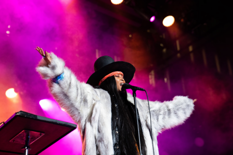Erykah Badu welcomed fans of all ages to her Badubotron tour with a show-stopping performance of Hello.