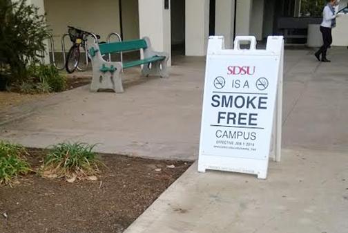 SDSU should ban the on-campus smoking ban
