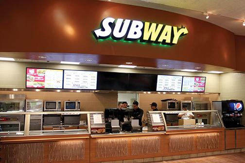 East Commons Subway opened shop on Thursday. Photo by Monica Linzmeier, Photo Editor