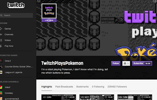 Twitch Plays Pokemon