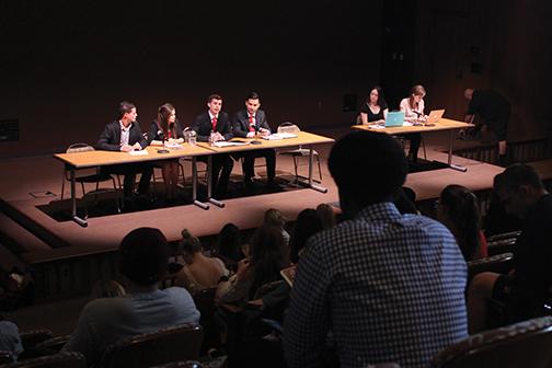A.S. vice president candidates discuss campus issues