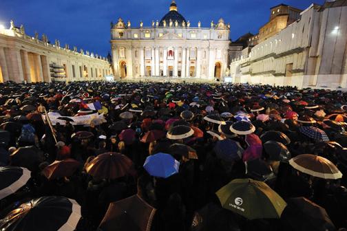 Second day of conclave