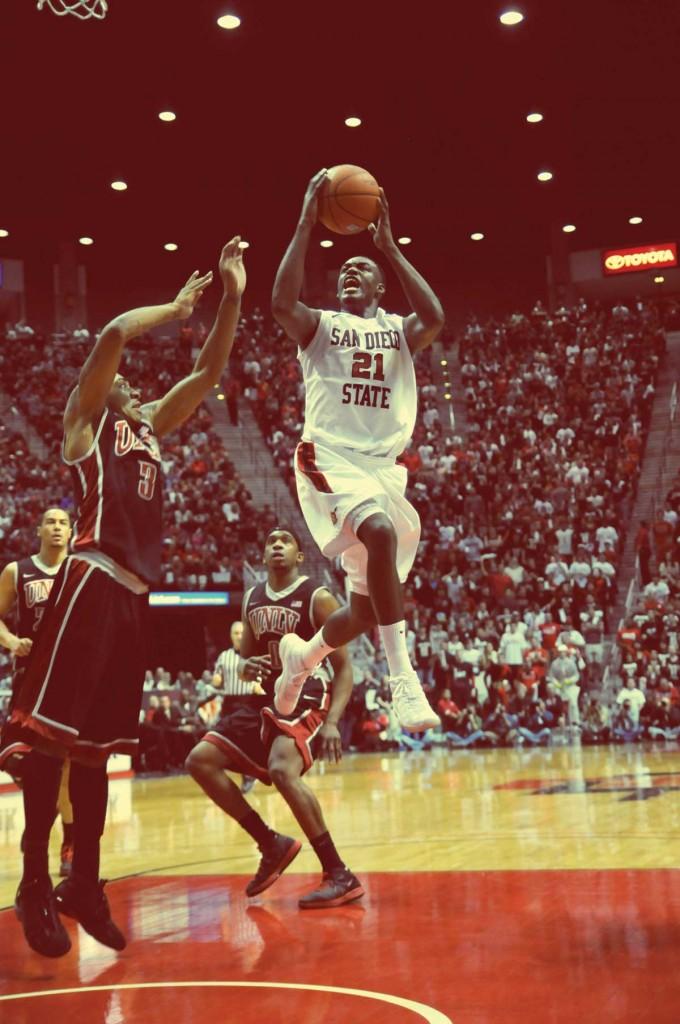 Sophomore Jamaal Franklin made the winning shot.| Peter Kluch, senior staff photographer