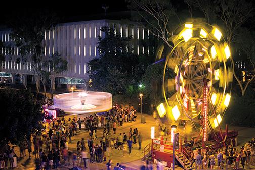 Campus Carnival. Courtesy of Monica Linzmeier.