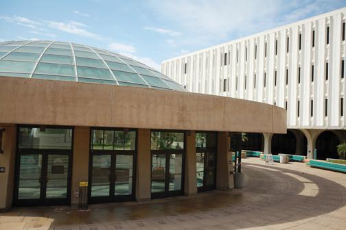 The SDSU Library requires student to show their valid COVID-19 clearance in order to study in the building.