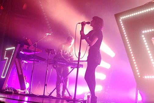 Chvrches impresses at sold out show