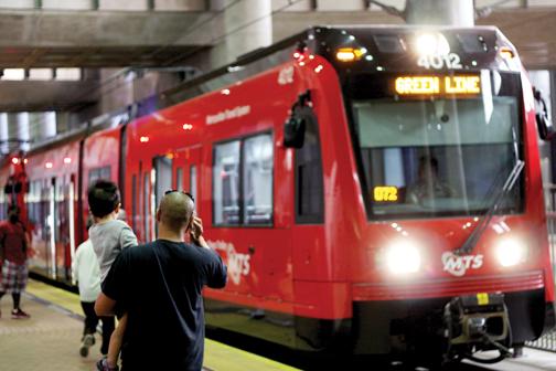 Green Line takes you to Downtown