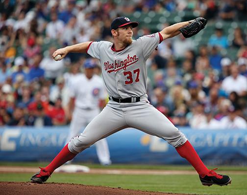 Former Aztec Strasburg struggling in MLB