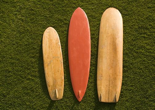 Surf exhibit cruises to Balboa Park