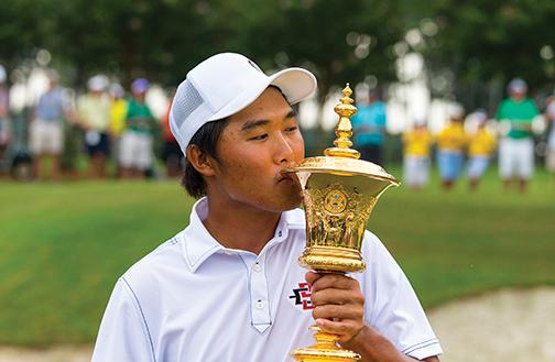 Confident Gunn Yang back with SDSU mens golf after PGA Tour stint