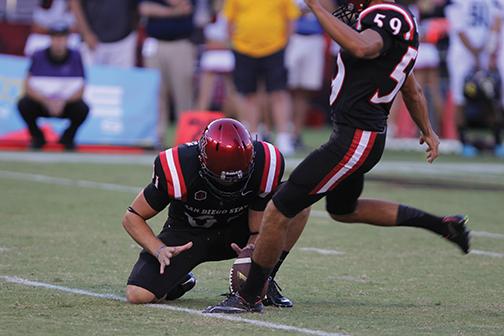 SDSU Football Kicker