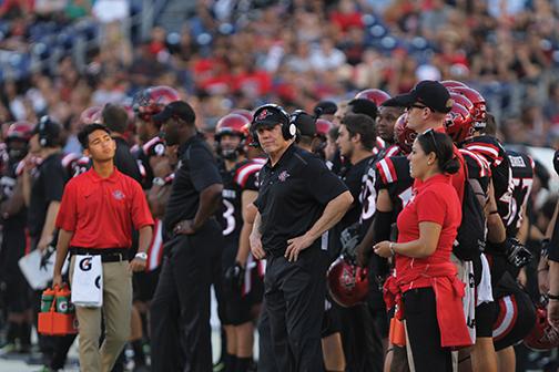 Football Head Coach Rocky Long