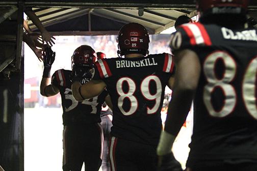 SDSU tight ends have work to do, Brunskill leading pack
