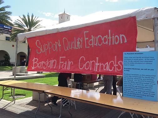 Faculty, CSU to settle new contract