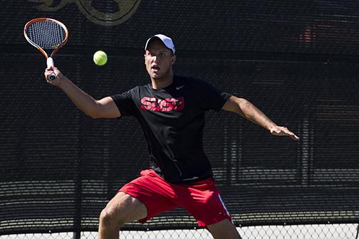 SDSU mens tennis preps for ITA Regionals in Malibu