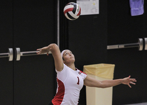 Aztec volleyball sinks Spartans in first road win