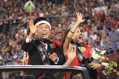 Stars collide for Homecoming royalty  