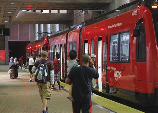 SDSU crime and incident report: Man reportedly brandishes knife at trolley station, minors caught with alcohol