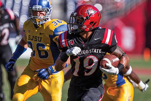 SDSU clinches fifth straight bowl game with win against Spartans