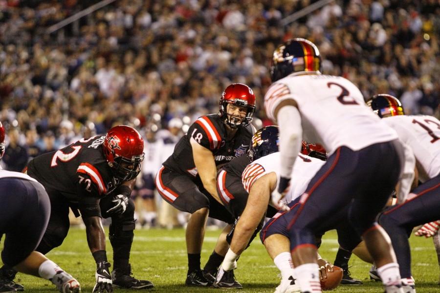 Aztecs drop close one to Navy in Poinsettia Bowl
