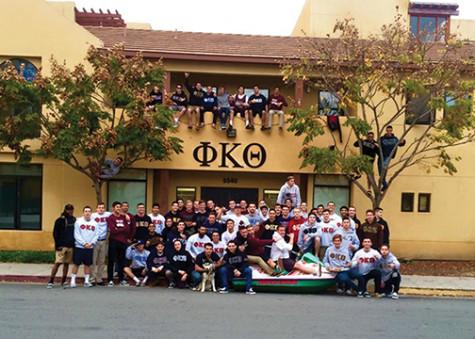 Fraternity breaks SDSU record for community service hours