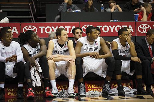 Aztecs collapse in second half, lose to Broncos 56-46