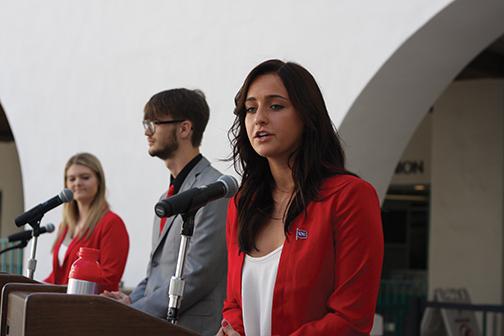 AS president candidates debate