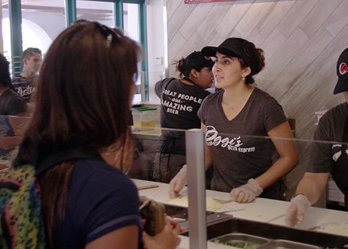 Oggis pizza bar tops off nutritional value