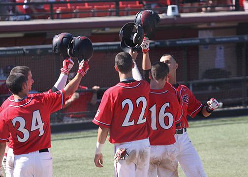 Aztecs dominate Falcons in weekend sweep