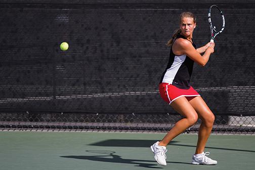 SDSU women's tennis Jana Buth