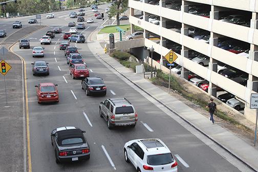 Traffic, lack of campus involvement among issues commuters to SDSU face