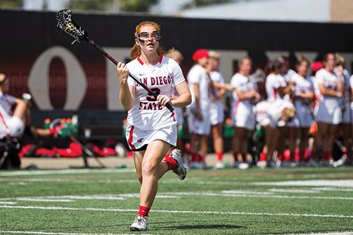 SDSU lacrosse nets first victory of the year at Saint Josephs, 15-13
