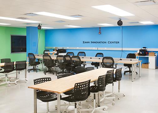 The Zahn Centers finds a new home inside the Education and Business Administration Building.