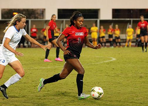 Aztec womens soccer surges past Nevada 4-0